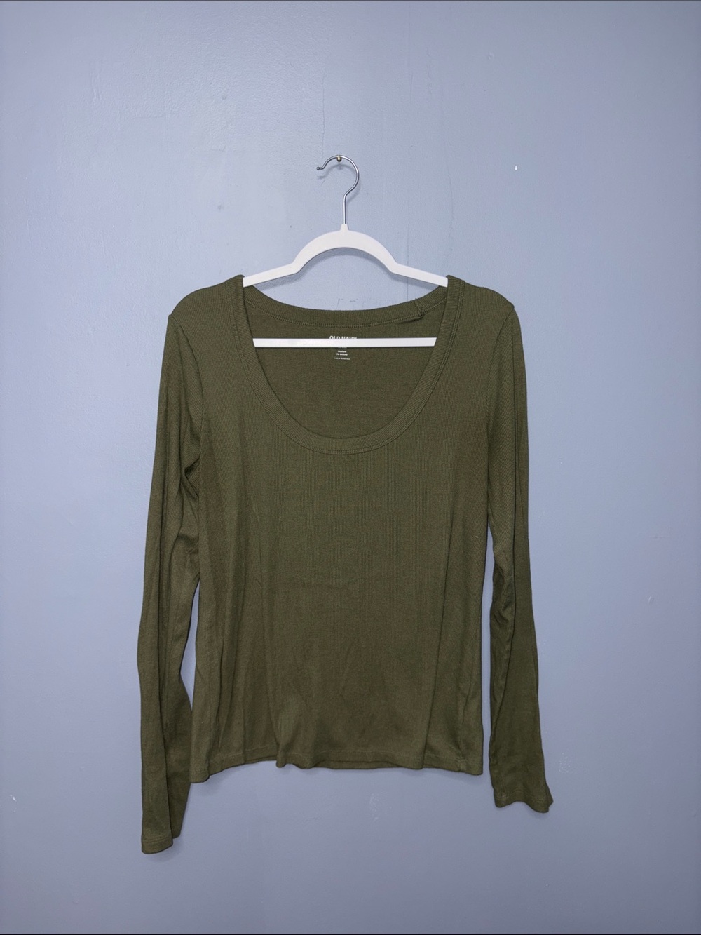 Old Navy • Green Ribbed Longsleeve